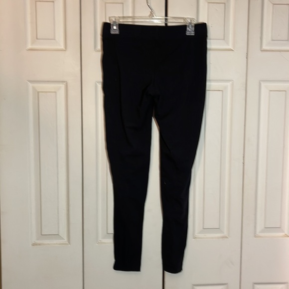 Maurices Black Mid Rise Leggings Cotton Spandex Size Medium - Picture 10 of 16